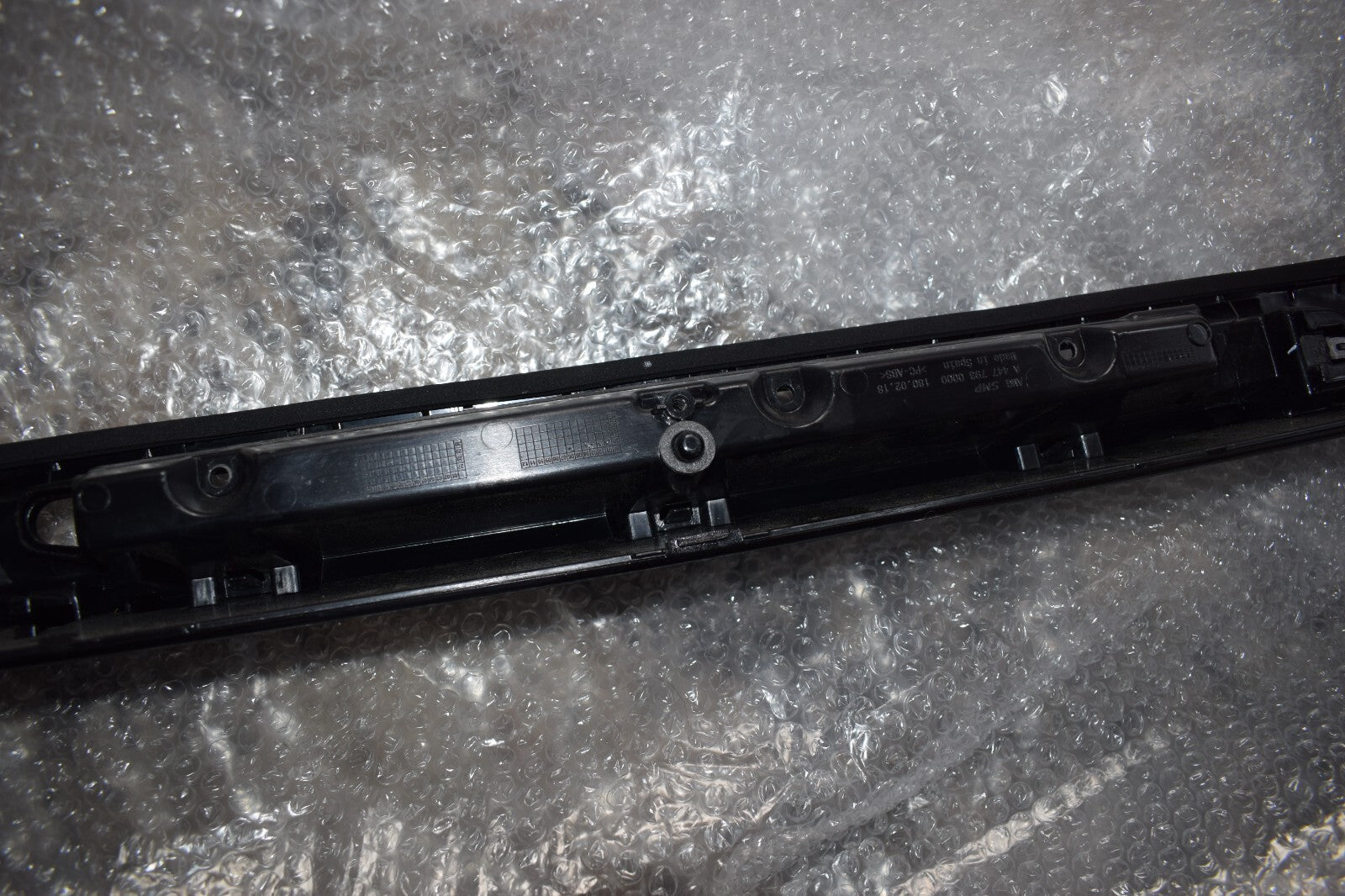 Original Mercedes w447 V Klasse AMG Abrisskante Spoiler Schwarz heckspoiler