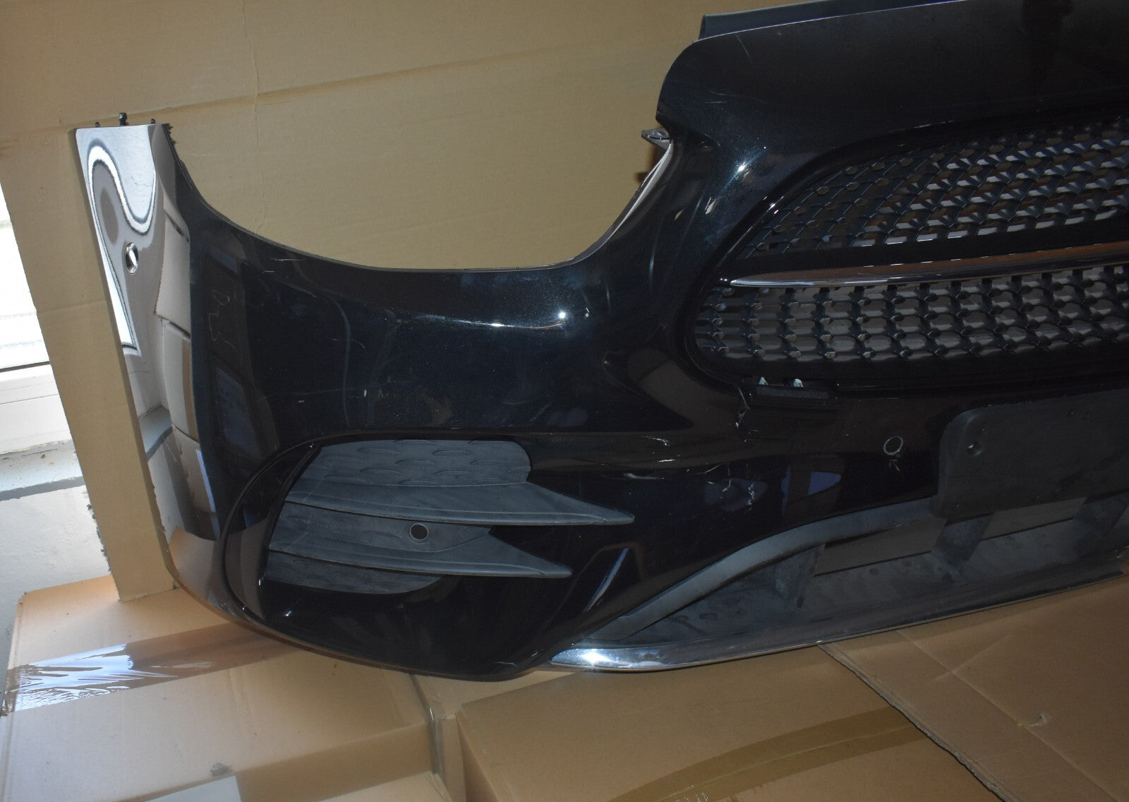 Original Mercedes w213 E Klasse Stoßstange vorne AMG Stoßfänger bumper front