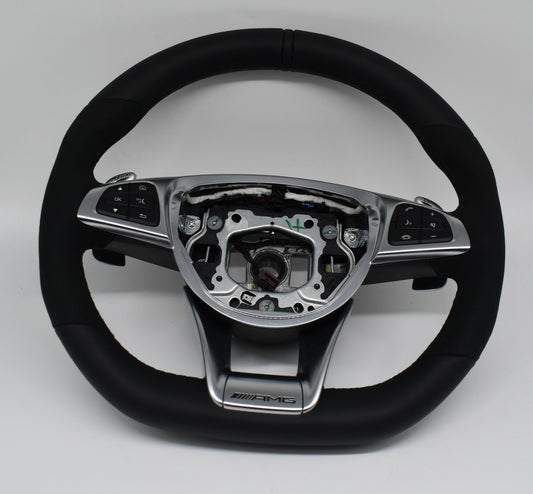 Original Mercedes AMG C63 C Klasse Lenkrad Alcantara schwarz a2054602603 GLC63