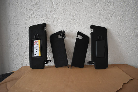 Original Mercedes w223 S Klasse Sonnenblende Alcantara Paar rechts links