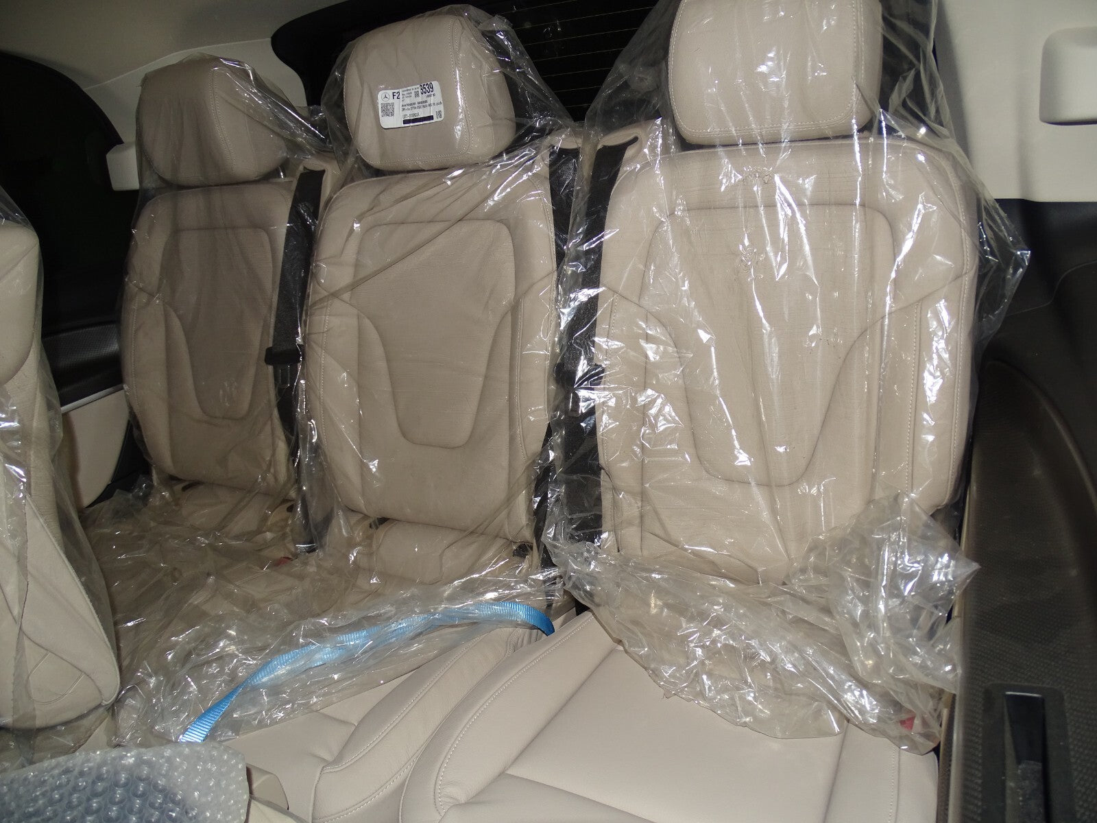 Mercedes 3er sitz sitzbank v klasse Komfort Marco polo isofix Leder Lugano