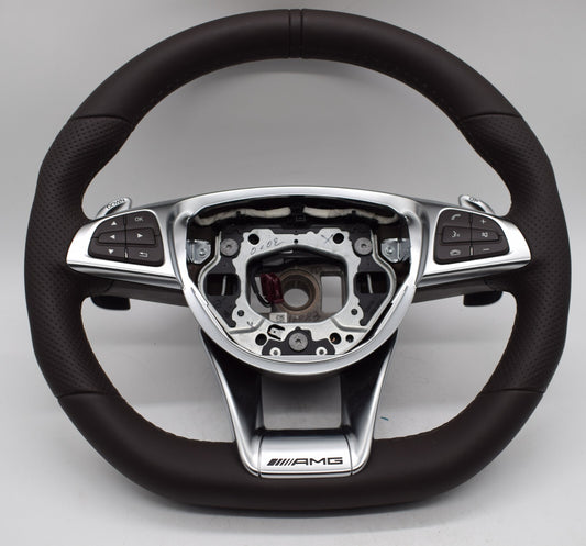 Mercedes Lenkrad AMG Lenkrad w166 w292 w218 CLS a1664601118 Esspressobraun