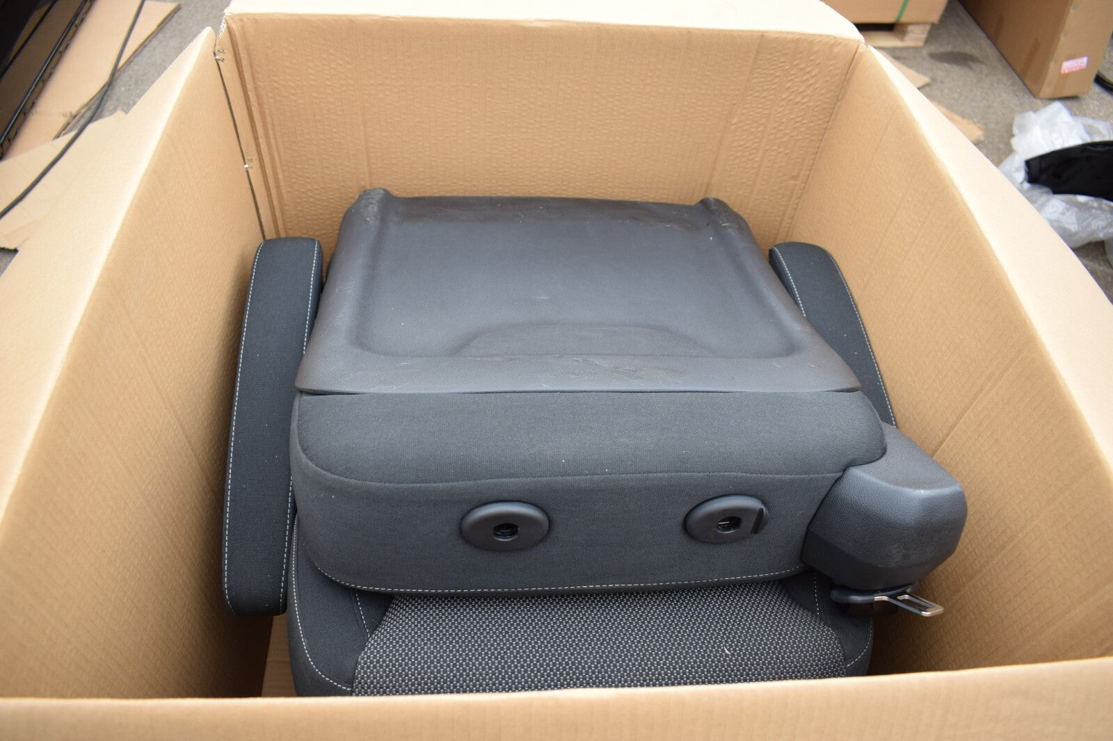 Original Mercedes w447 V Klasse Einzelsitz Fond Sitz hinten Stoff Sitz
