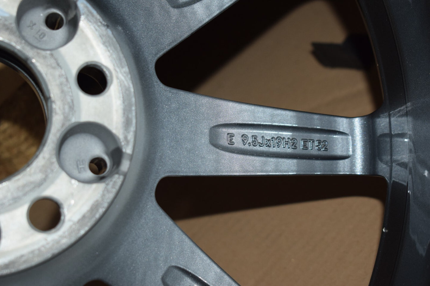 Original Mercedes w212 E Klasse AMG Alufelge 19 Zoll A2124015102 9,5Jx19 H2 ET52