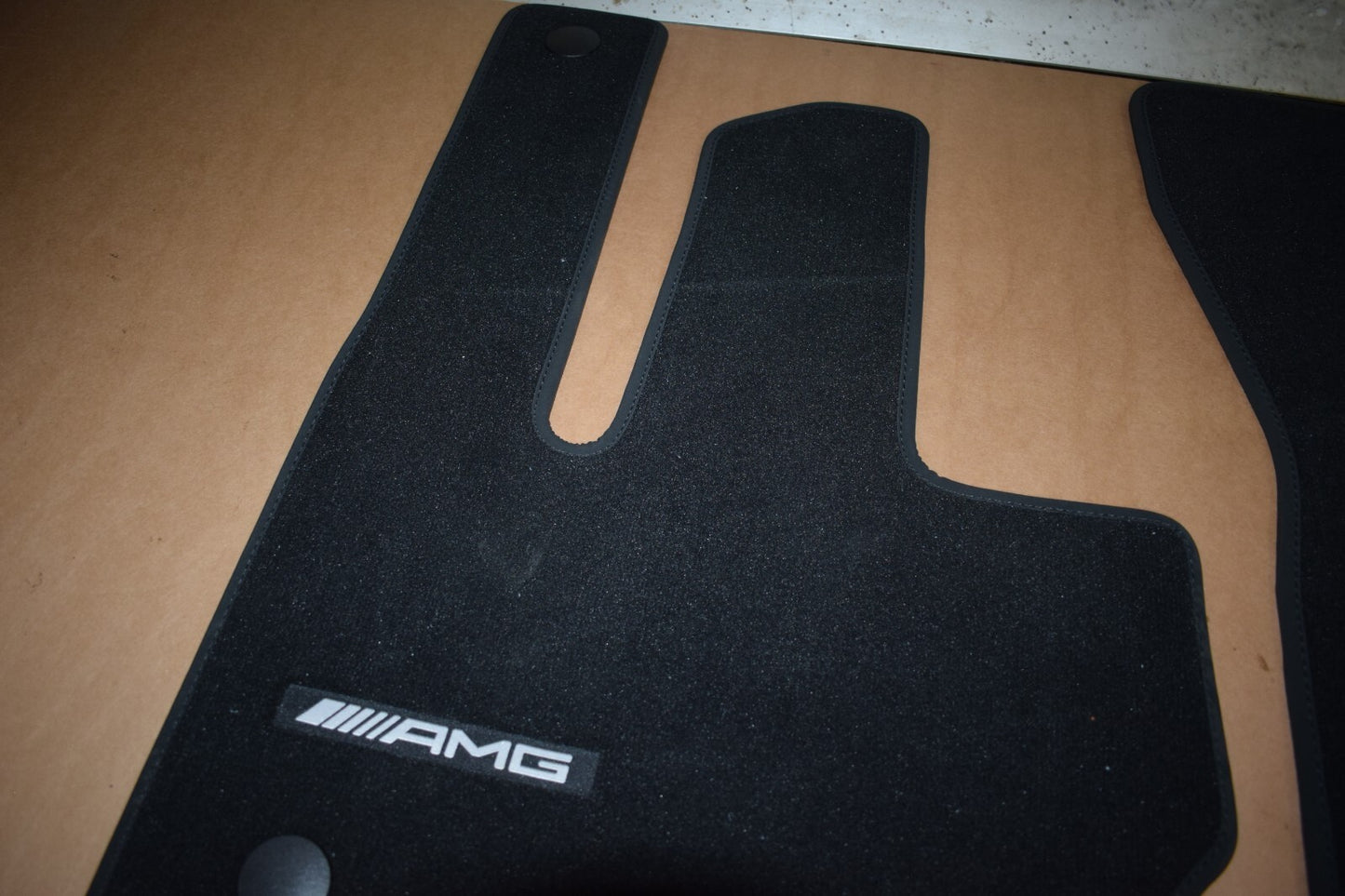 Original Mercedes w463 A G Klasse AMG Fußmatten Satz Velour schwarz