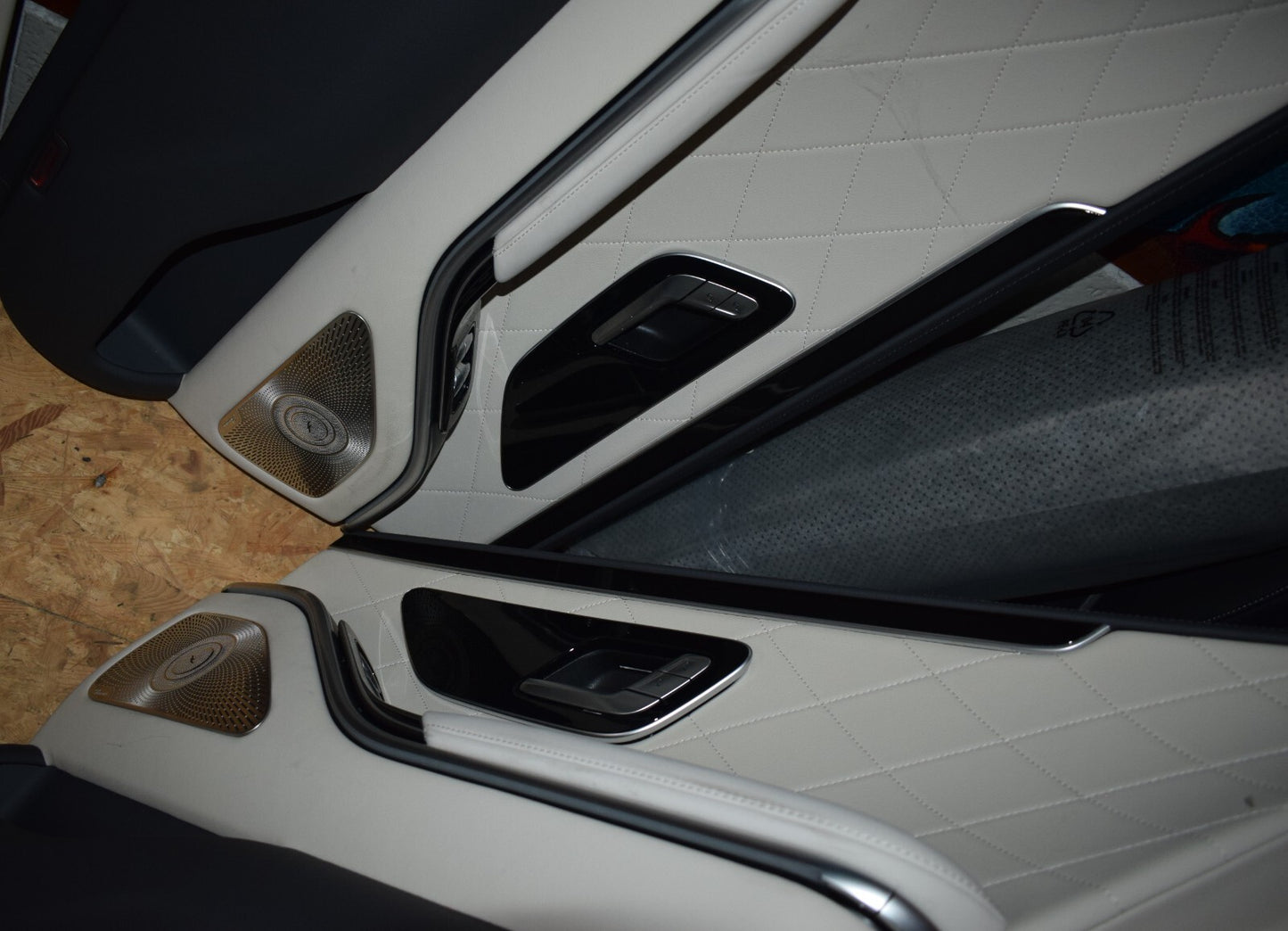 Mercedes w223 S Klasse Türverkleidung Türpappen Satz Schalter Sitzverstellung