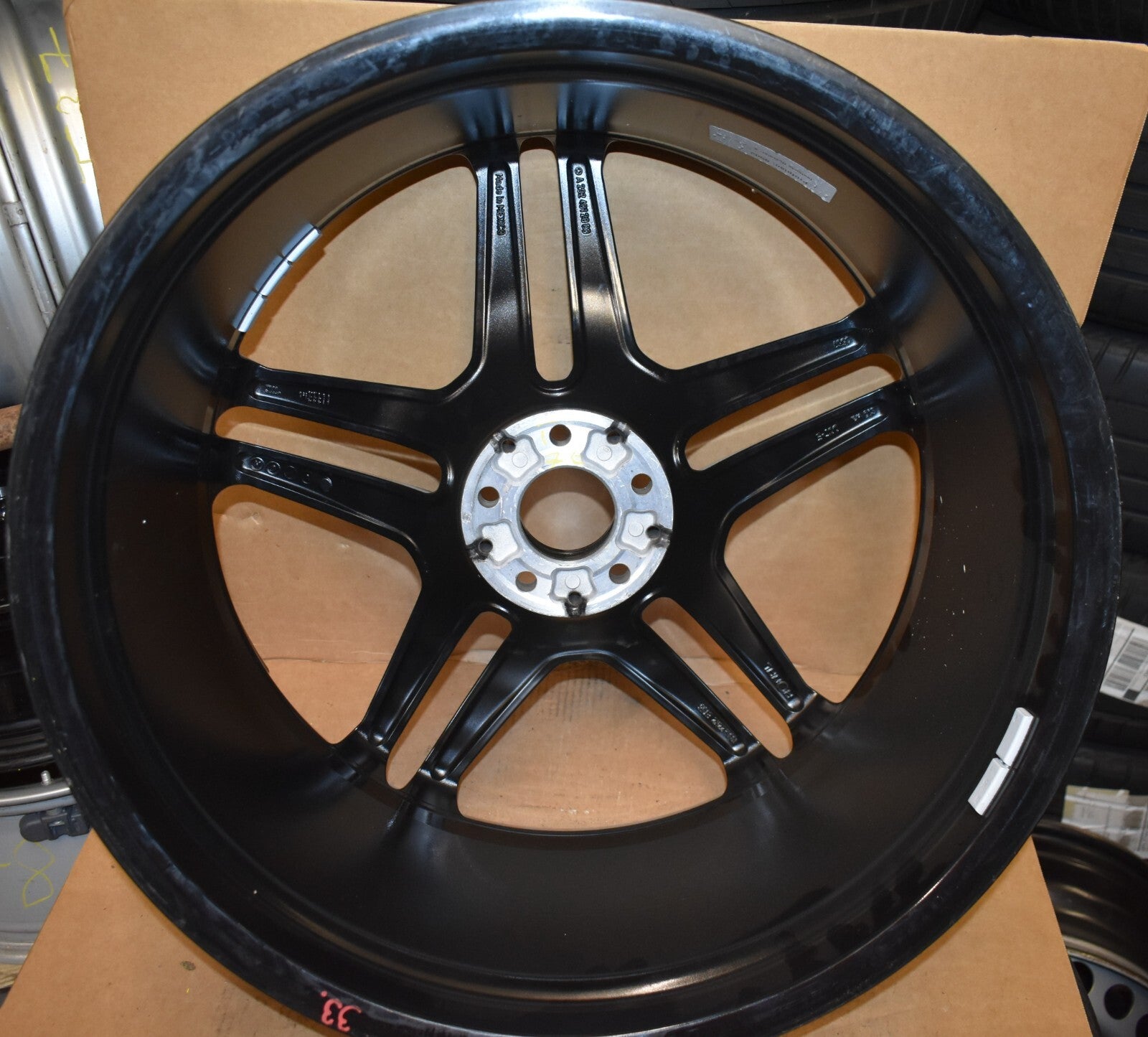 1x Original Mercedes AMG Alufelge Felge w292 GLE Coupe a2924012000 10Jx22 ET56
