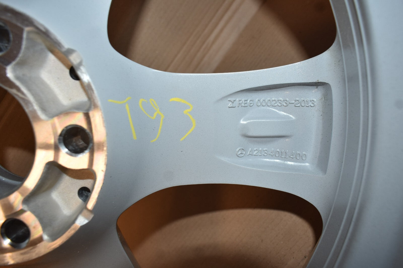 1x Original Mercedes Alufelge E Klasse w213 a2134011400 8 x 18 ET43