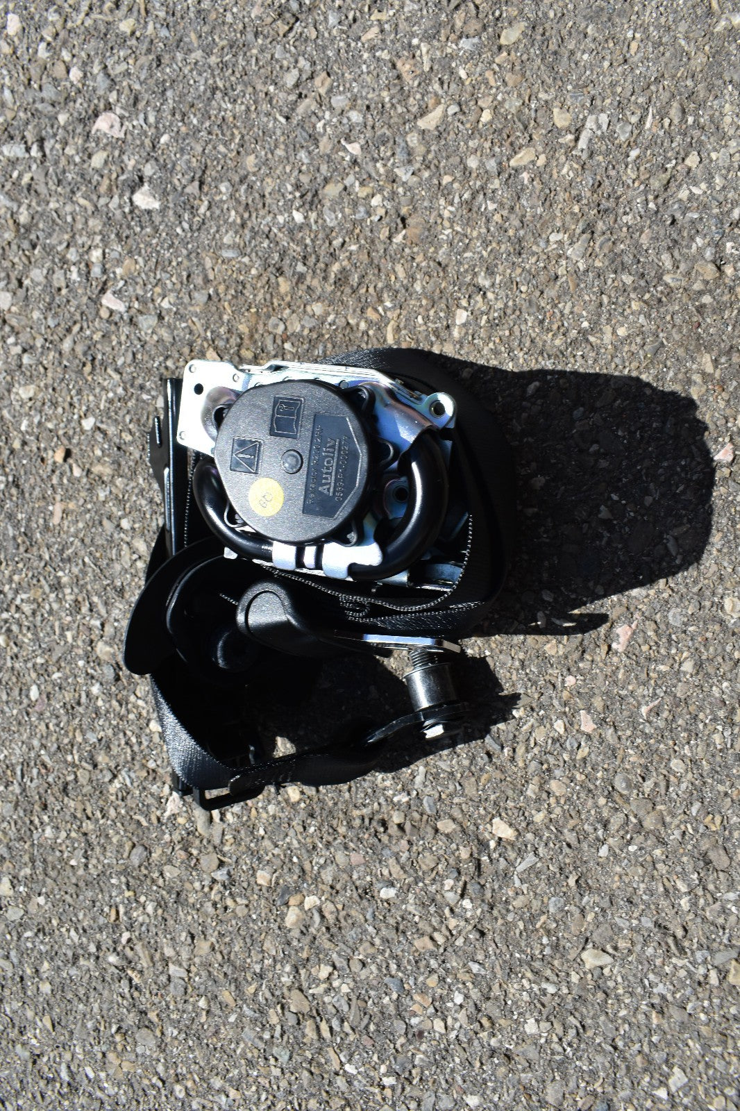 Original Mercedes Sprinter a9078600500 Sicherheitsgurt Beifahrerseite Schwarz
