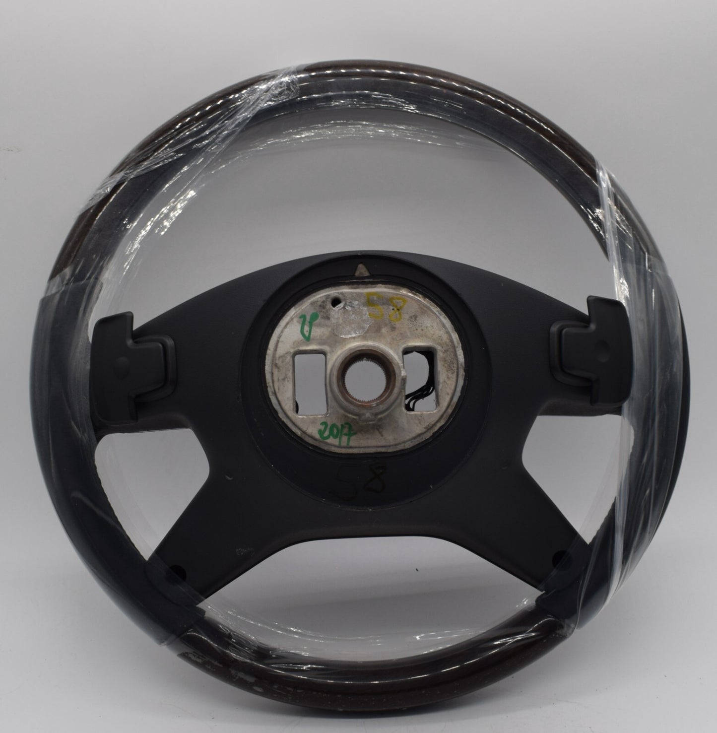 Original Mercedes w166 Holzlenkrad GL ML A1664609903 9E38 schwarz Holz