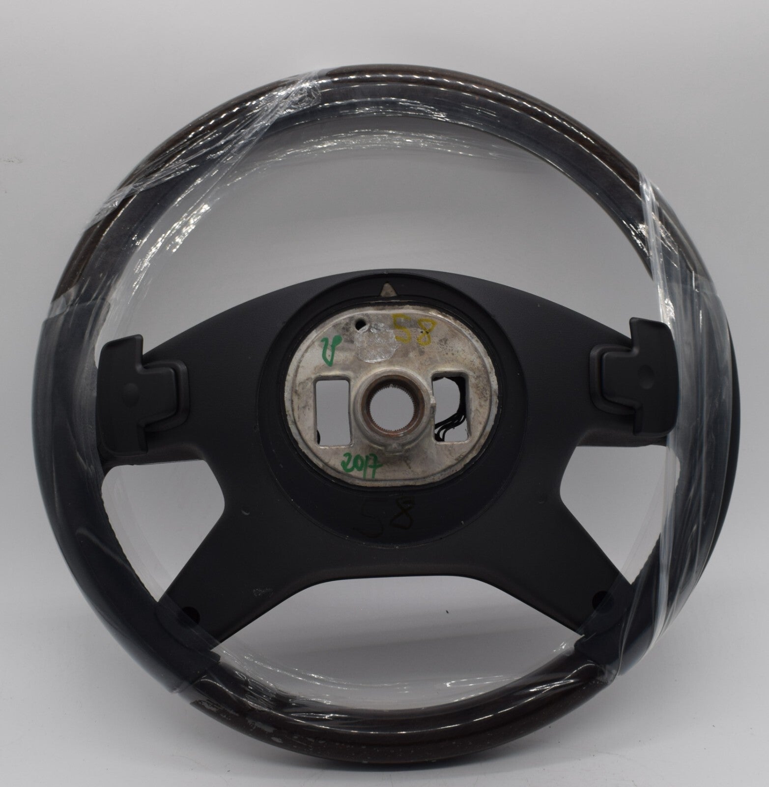 Original Mercedes w166 Holzlenkrad GL ML A1664609903 9E38 schwarz Holz