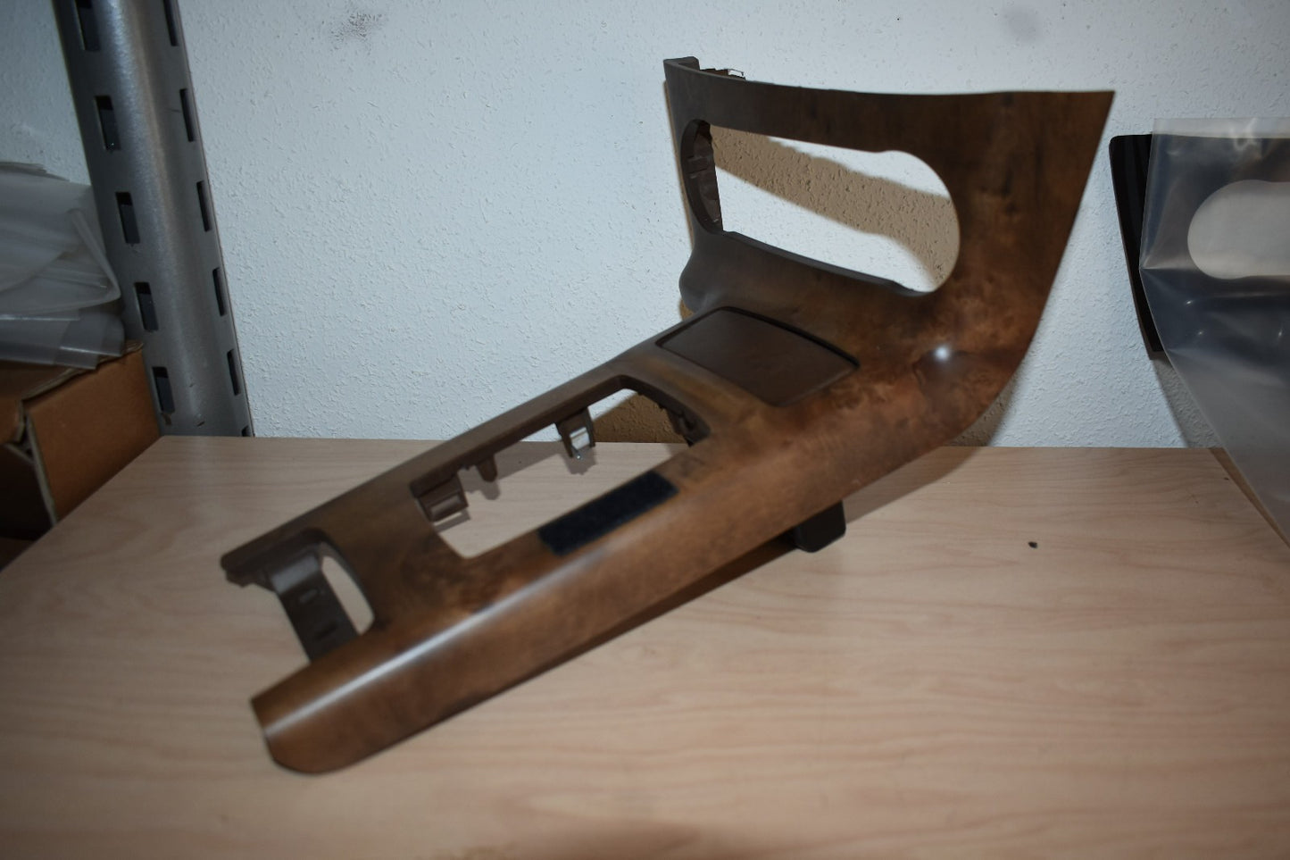Original Mercedes G Klasse w463 Mittelkonsole Abdeckung Pappel Holz