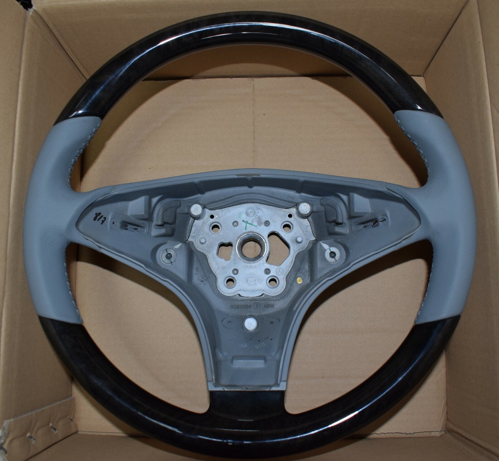 Mercedes CLS W219 r230 w171 SLK SL Holzlenkrad Leder Holz Lenkrad wheel