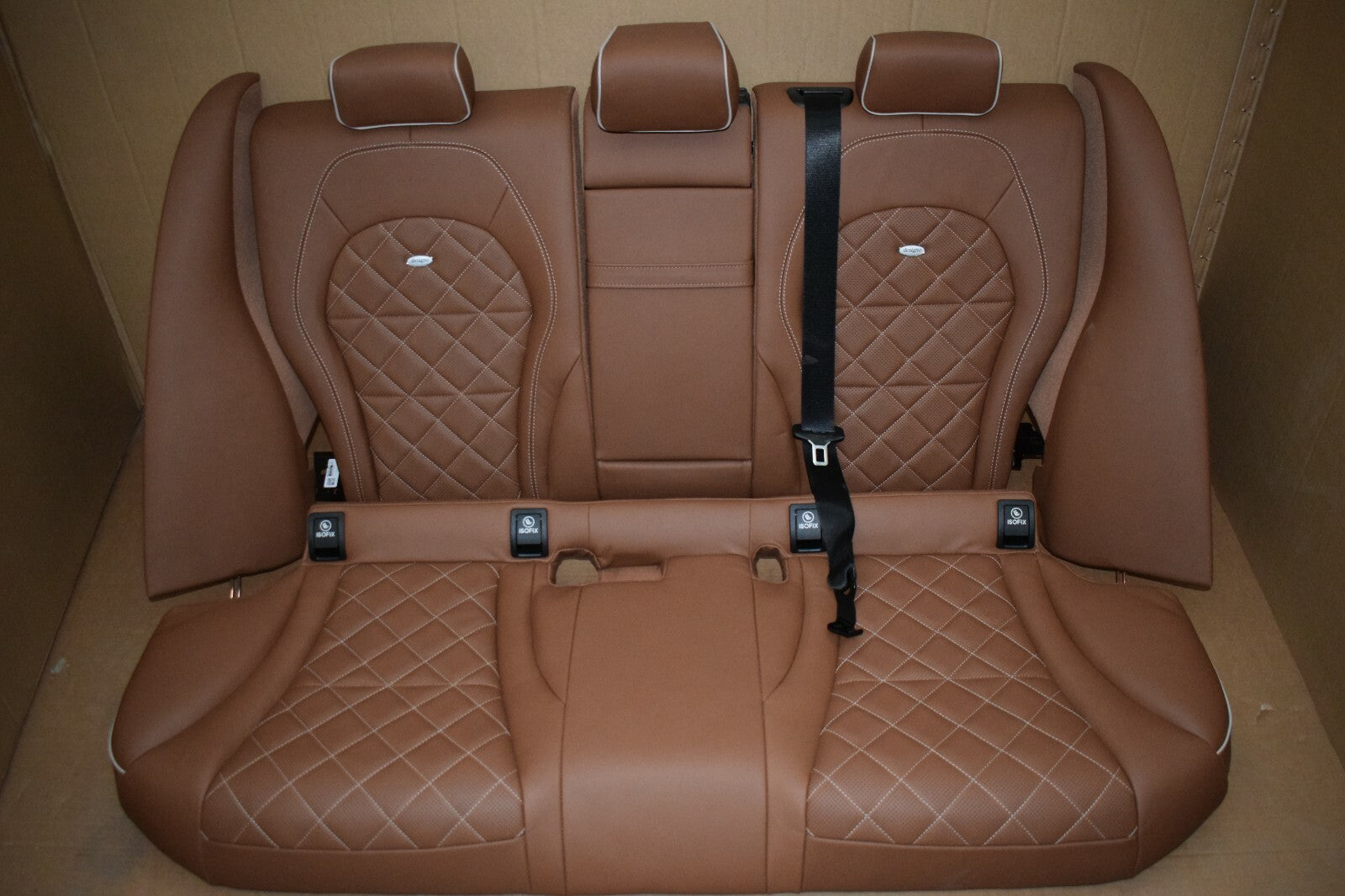 Mercedes w205 C Klasse 205 Ausstattung Designo Sitze Leder Sattelbraun AMG Limo