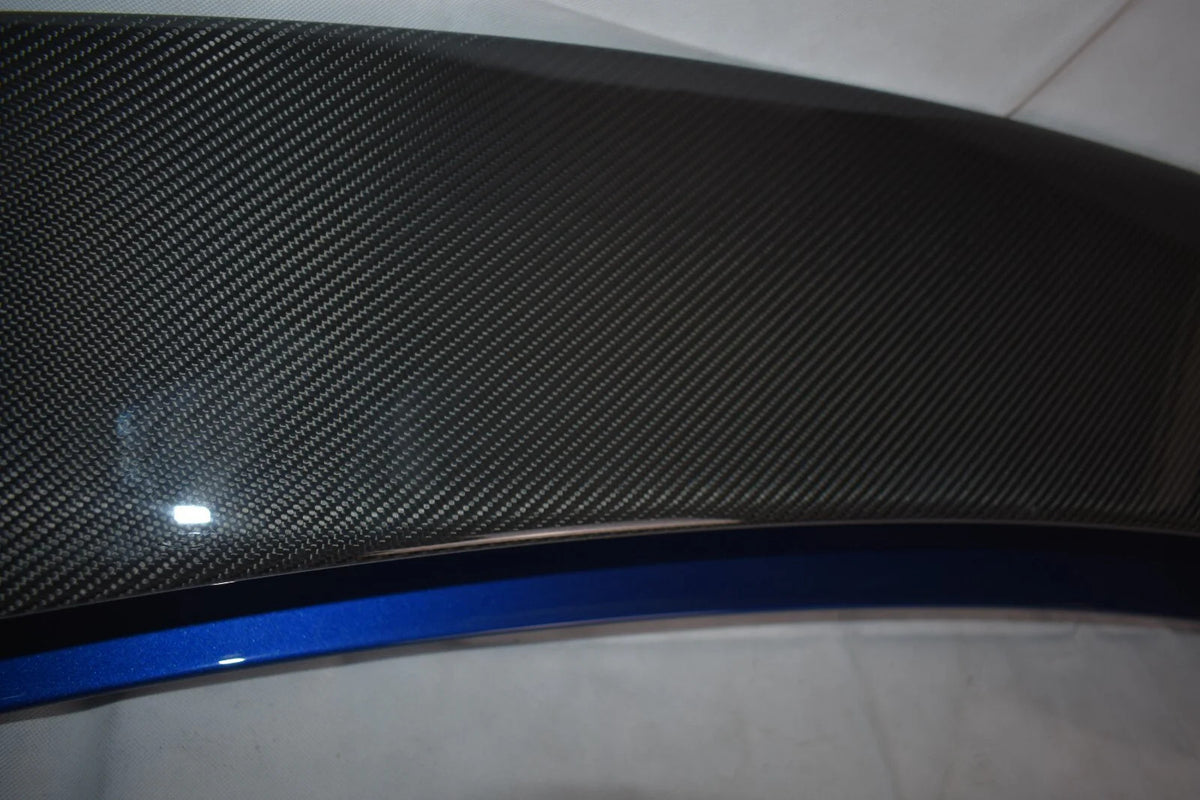 Original Mercedes AMG GT 290 X290 rear Spoiler Heckspoiler Carbon Brillantblau