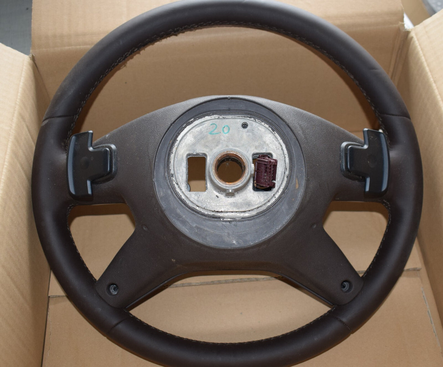 Original Mercedes Lederlenkrad B Klasse w246 a2464602303 8R01 Leder Lenkrad