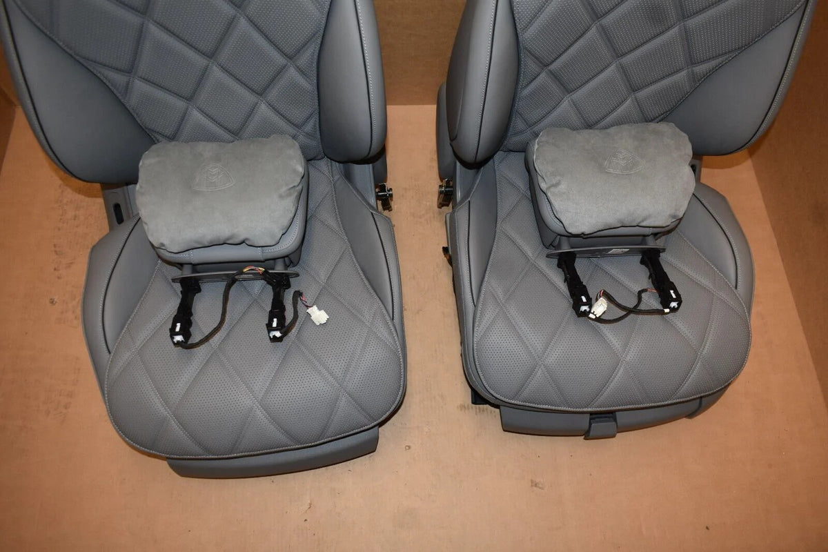 Mercedes w223 S klasse Sitze vorne Seat Interior Maybach V12 Grau