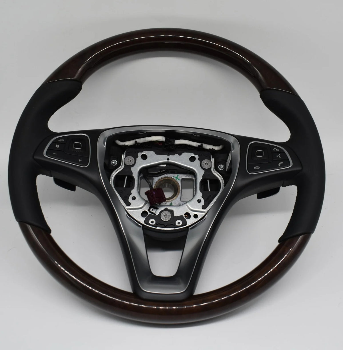 Original Mercedes E Klasse w213 Holzlenkrad a0014604303 Lenkrad Wurzelnuss