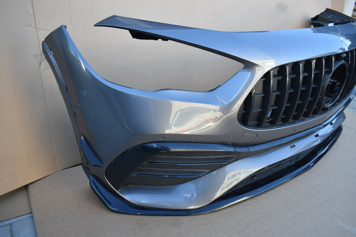 Original Mercedes H247 GLA AMG 45S Stoßstange vorne grau Panamerica Grill