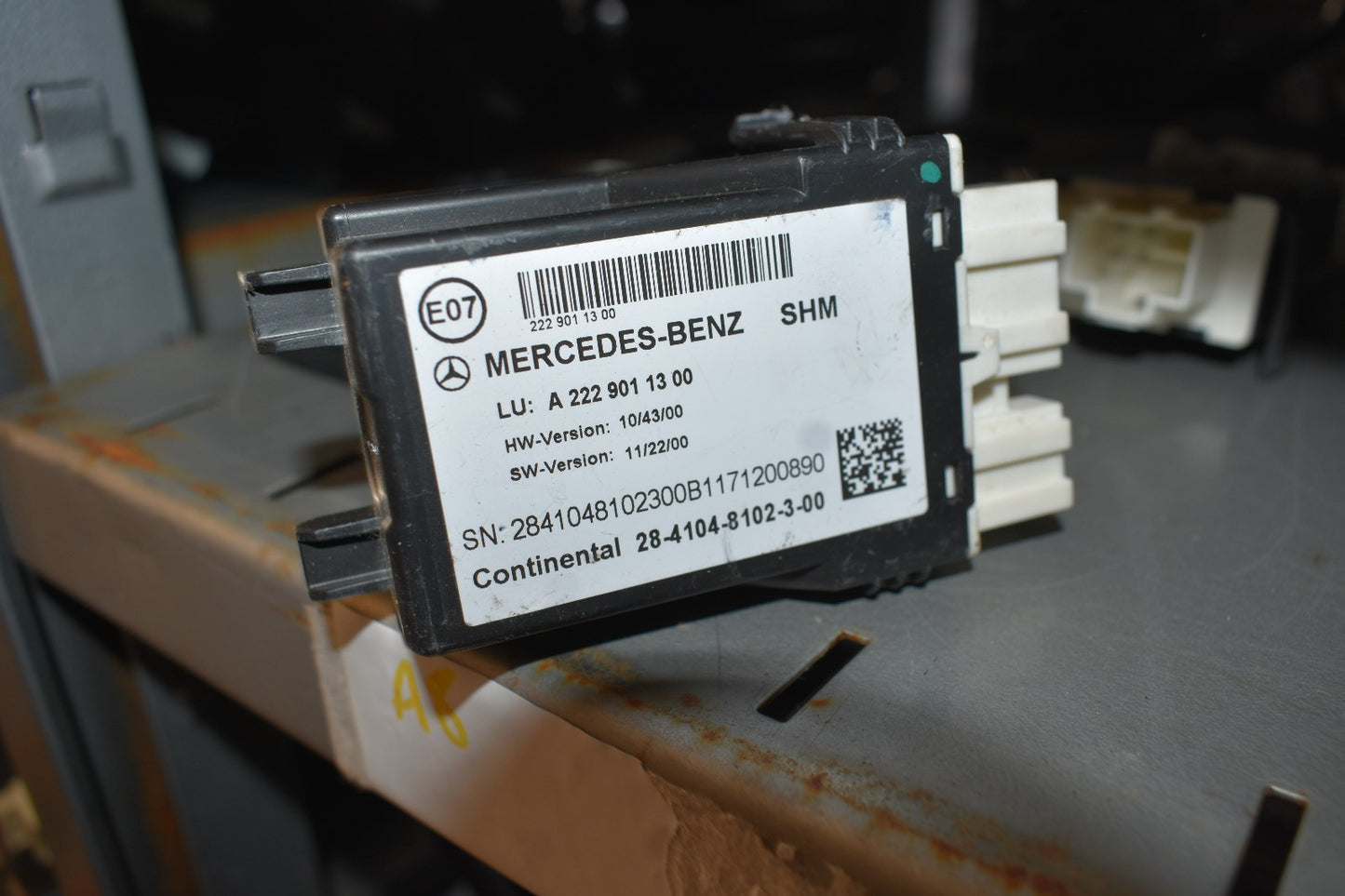 Original Mercedes Steuergerät Sitzheizung a2229011300 W212 W222