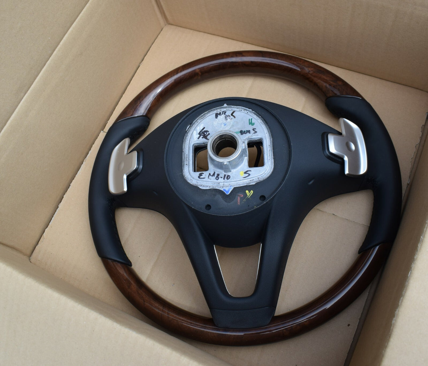 Original Mercedes Holzlenkrad Holz Lenkrad Leder V klasse GLE w447 w166 w292