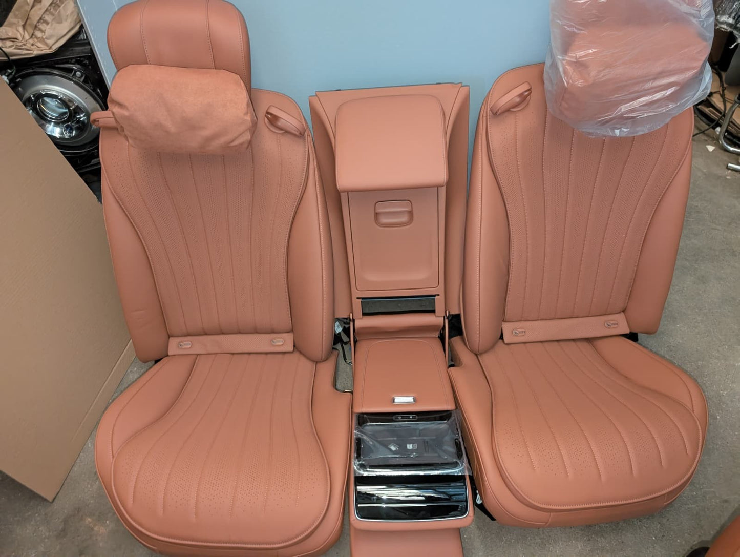 Mercedes w223 S Klasse Sitze Ledersitz Einzelsitze innenausstattung