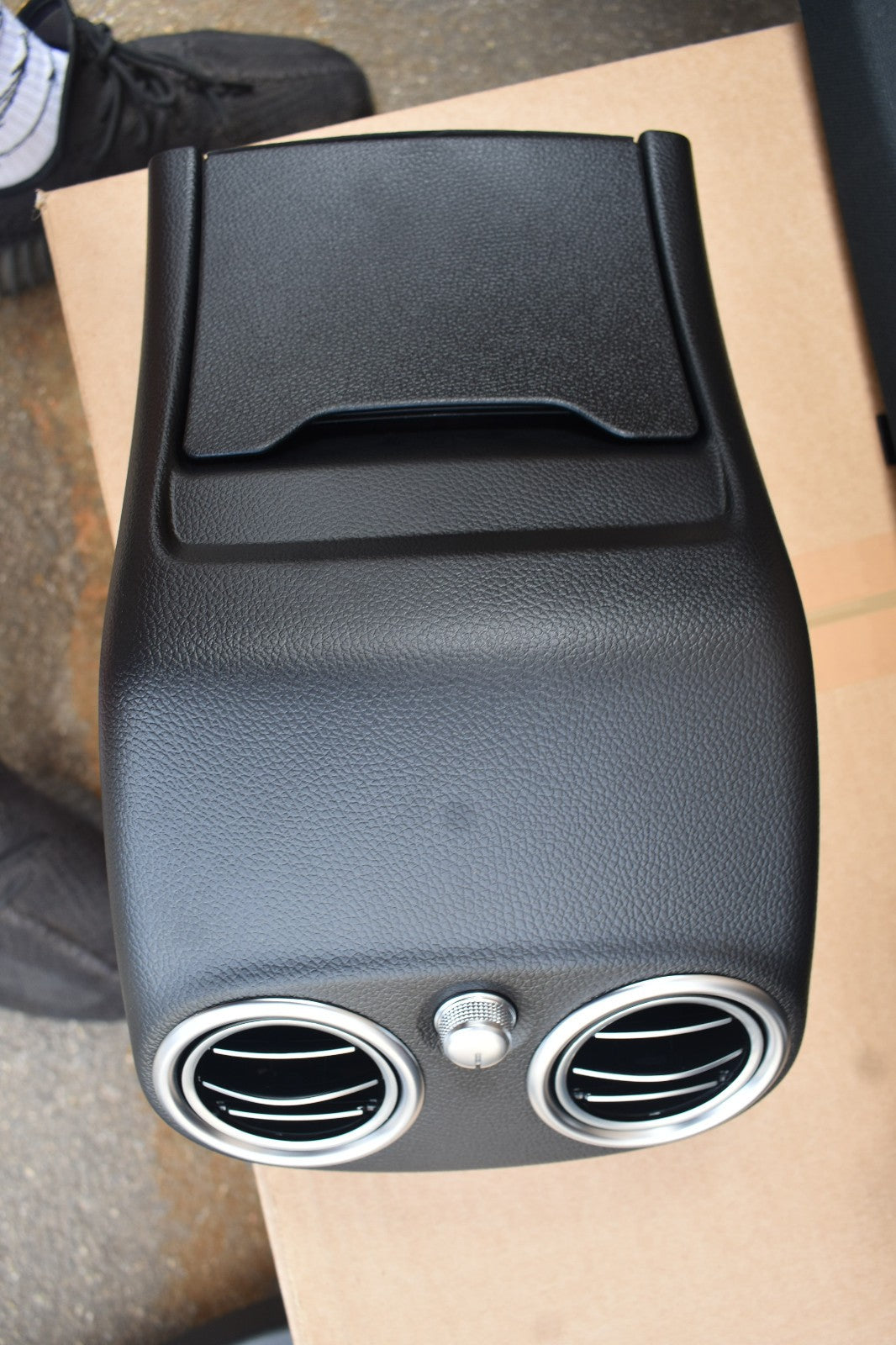Original Mercedes w205 C Klasse Mittelkonsole Luftdüse hinten USB C