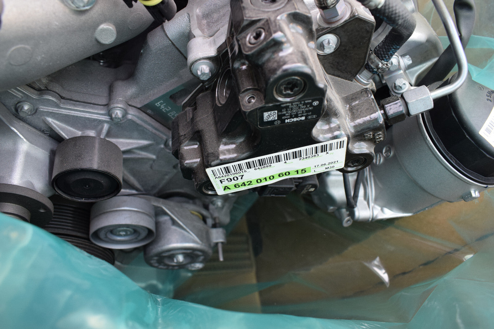 1x Original Mercedes w907 V6  Motor NEU OM642 642.899 A6420106015 0KM!