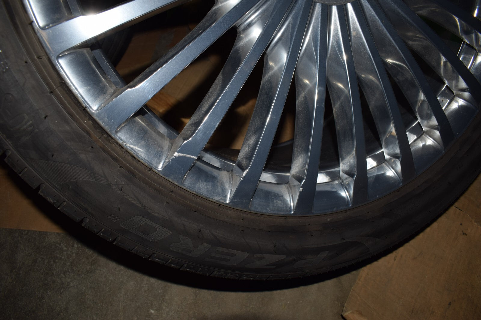 Original Mercedes MAYBACH X167 GLS Komplettradsatz Räder Felgen 22" chrom