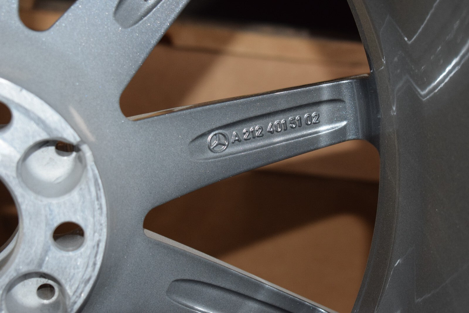 Original Mercedes w212 E Klasse AMG Alufelge 19 Zoll A2124015102 9,5Jx19 H2 ET52