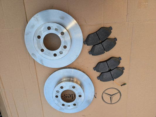 Original Mercedes Sprinter w907 Bremsbelege Bremsscheiben vorne NEU a9104210100