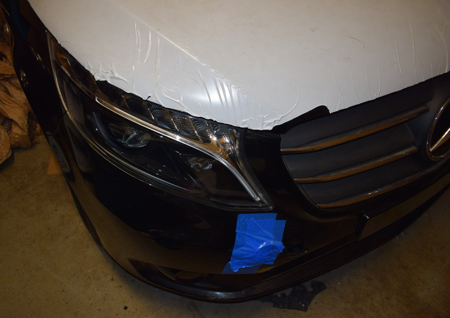 Original Mercedes Vito w447 Frontpaket Schweinwerfer Kotflügel Haube Grill