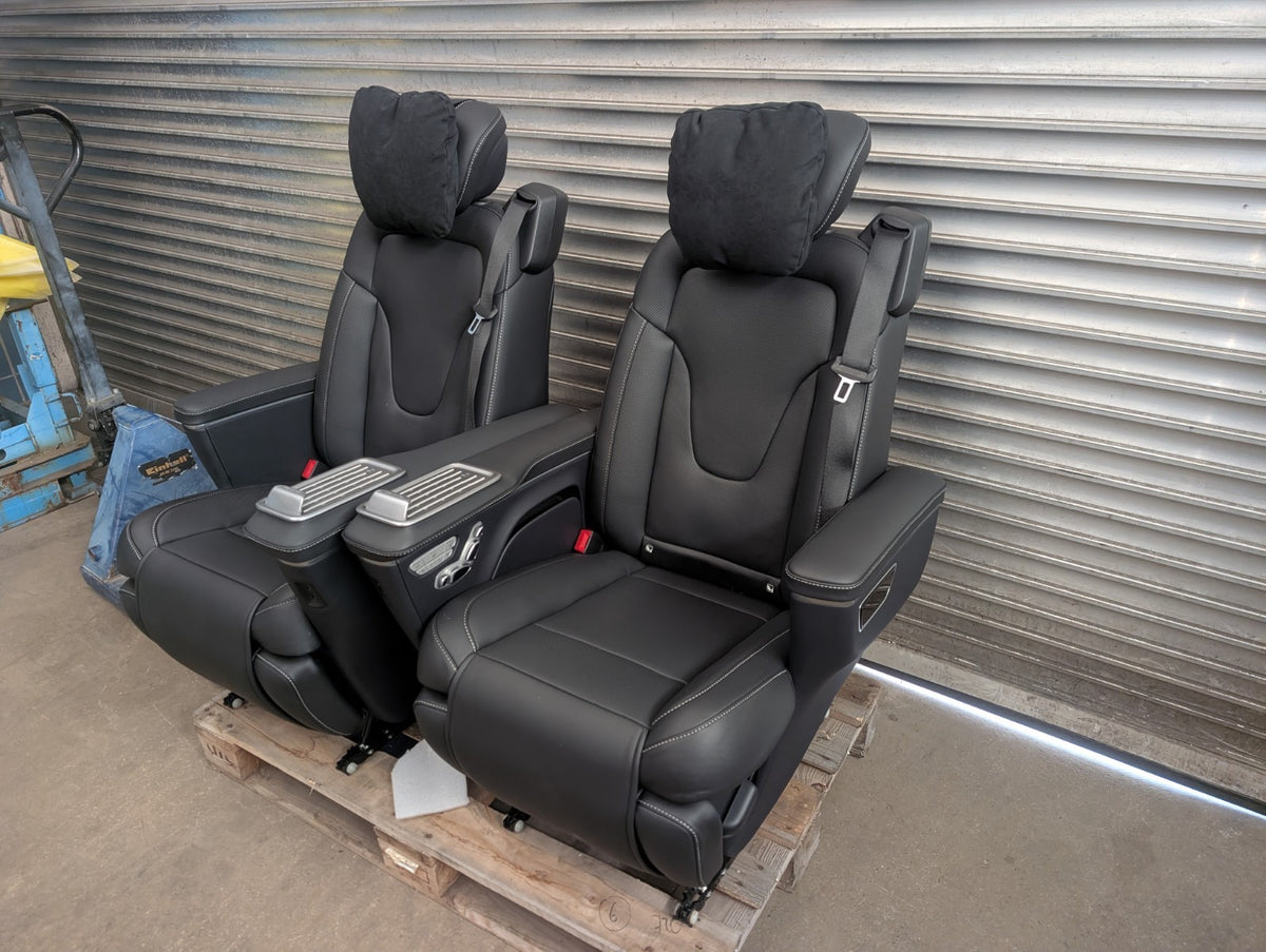 2x Original Mercedes w447 Luxus Sitze V Klasse Nappa neu Seats 2025 VIP