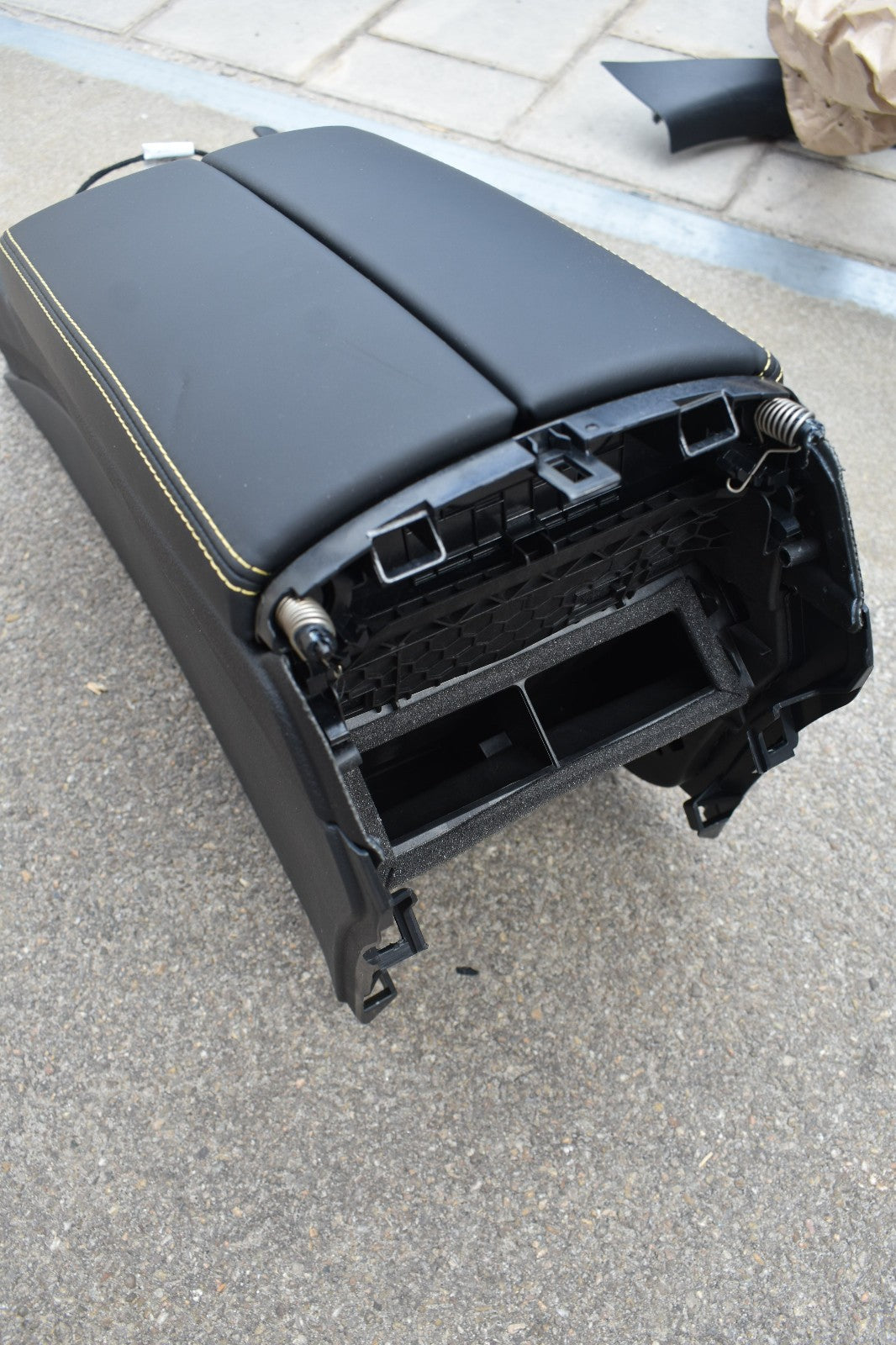 Original Mercedes W205 C Klasse Cope Mittelkonsole Nappa Leder