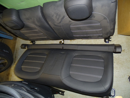 smart 453 w453 leder hintere sitze Forfour rücksitzbank