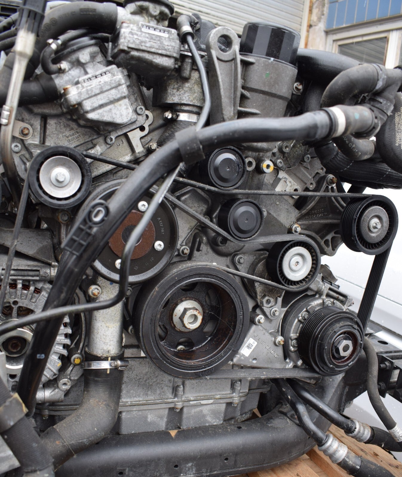 Mercedes w222 w217 S Klasse Motor V12 M277980 M277 A2770100000 2014