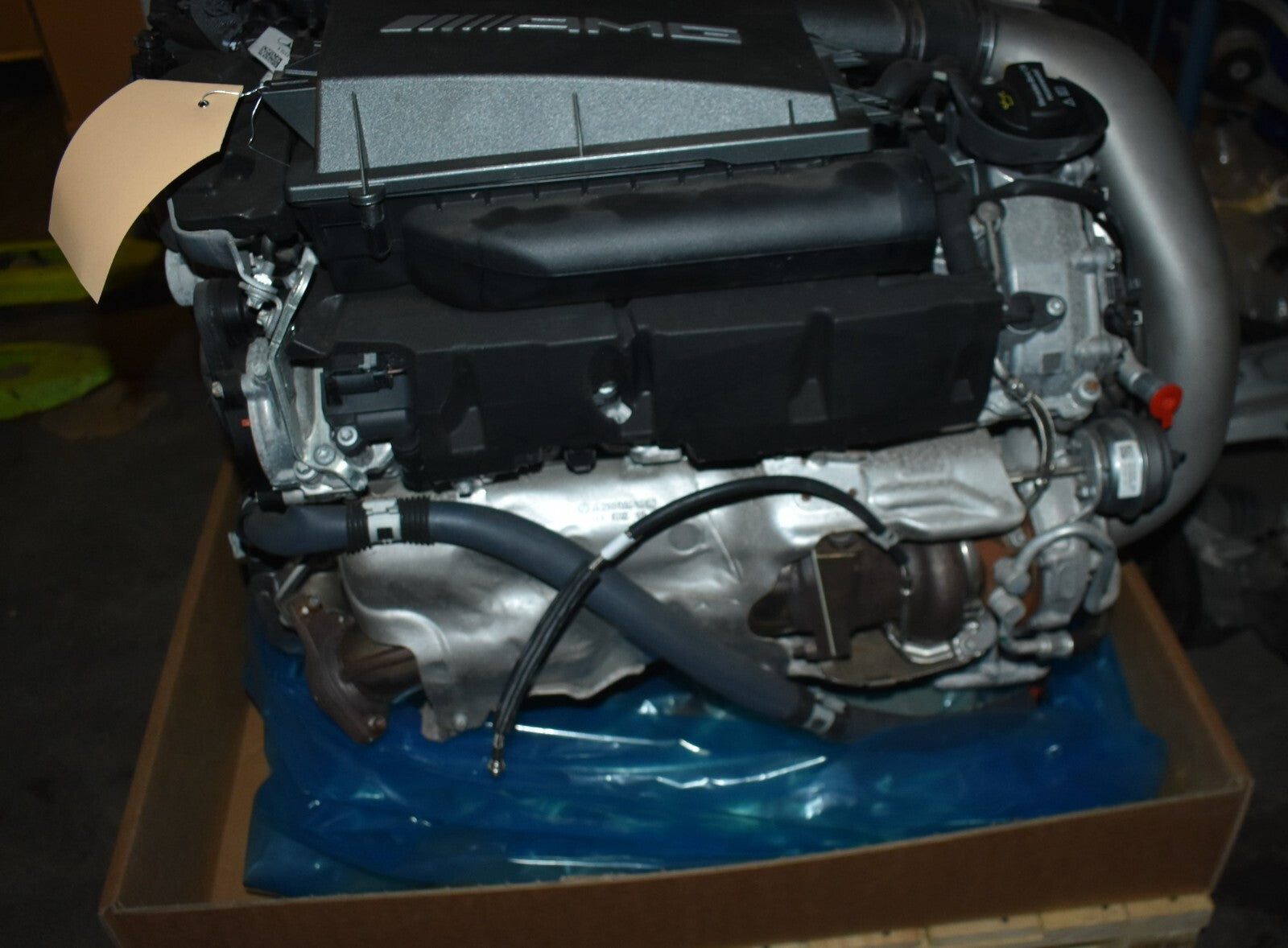 Mercedes w166 GLE GLS AMG Komplettmotor M157.982 A1570100301
