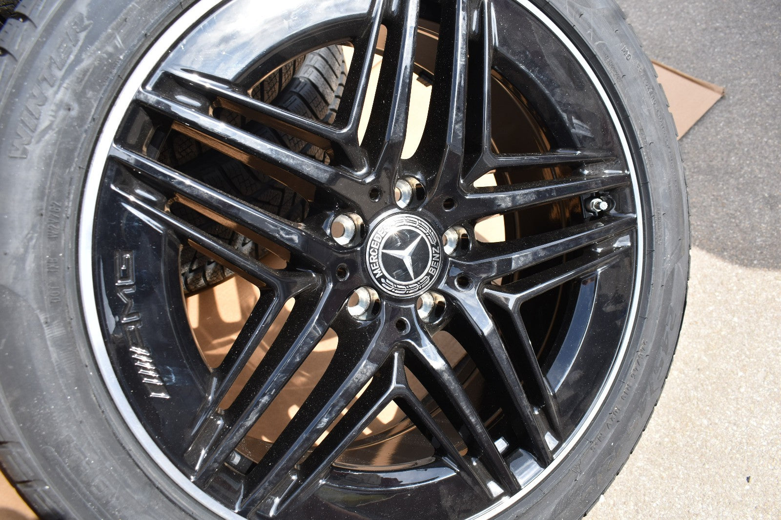 Original Mercedes AMG Winter Räder w447 Vito V Klasse V300 245 45 19 schwarz