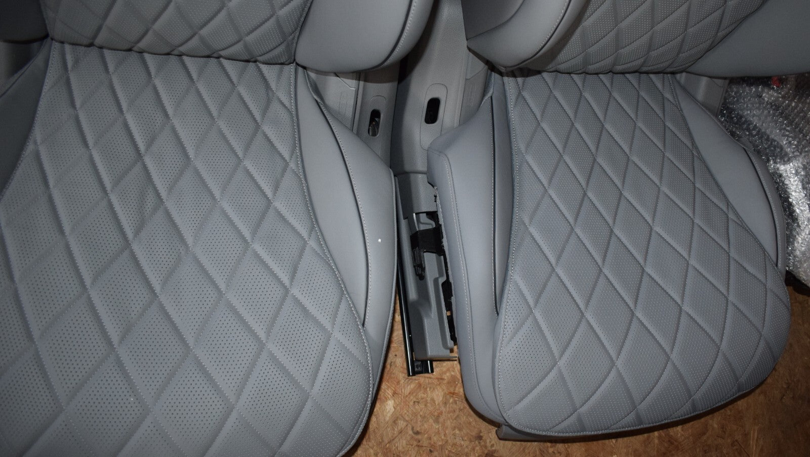 Mercedes w223 S klasse Sitze vorne Ledersitz 223 Sitz Leder Grau