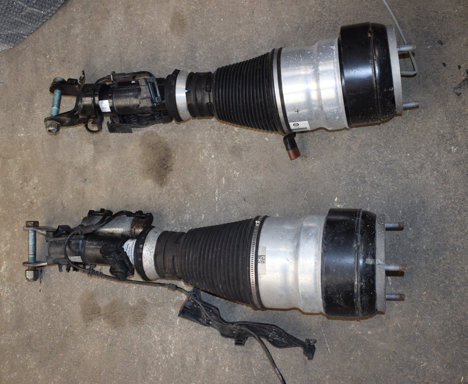 Mercedes w222 Pullmann B7 Panzerung Luftfederung paar Luftfeder rechts links