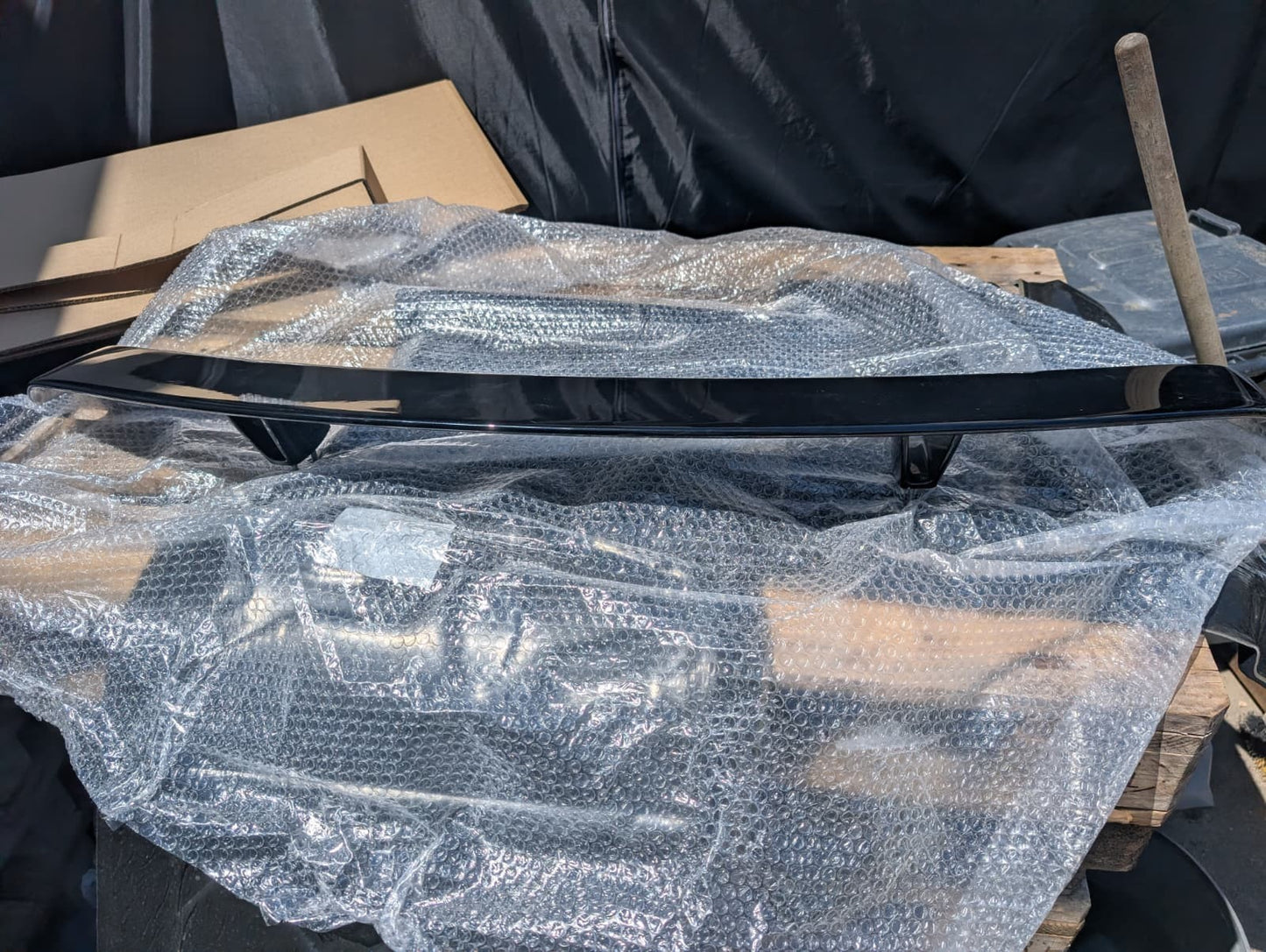 Original Mercedes w118 CLA 45 AMG Heckspoiler schwarz