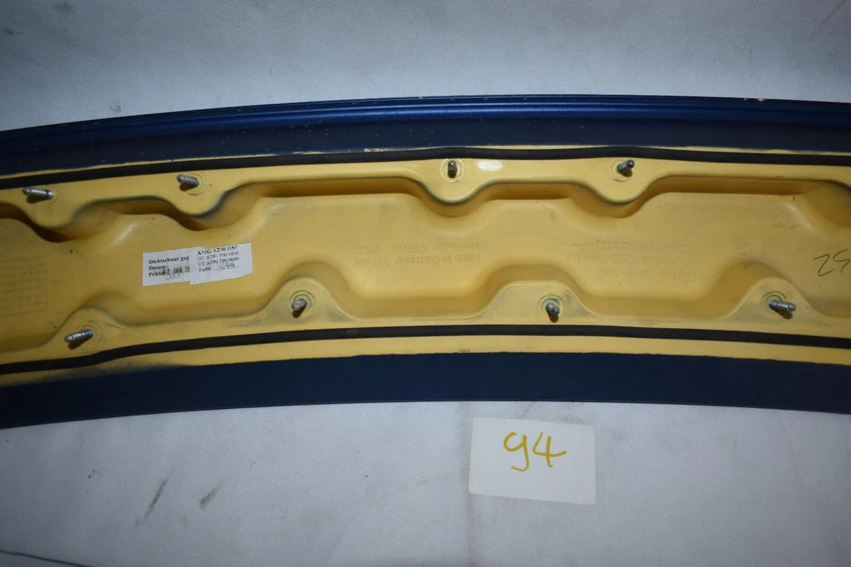 Original Mercedes AMG GT 290 X290 rear Spoiler Unterteil Blau