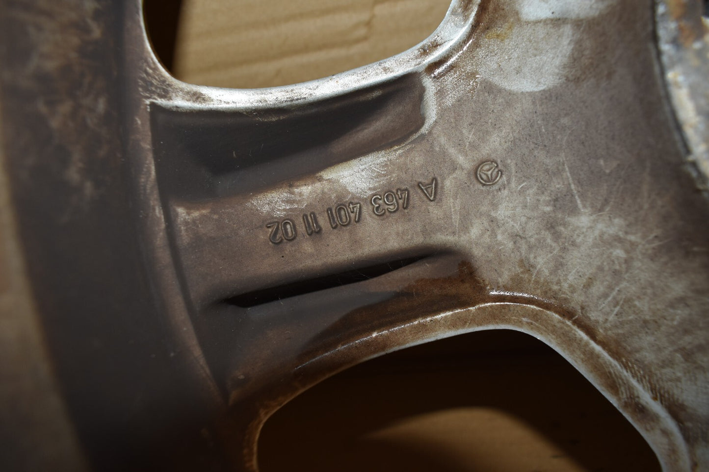 1x Original Mercedes w463 G Klasse Alufelge a4634011102 7,5Jx18 ET63 Felge