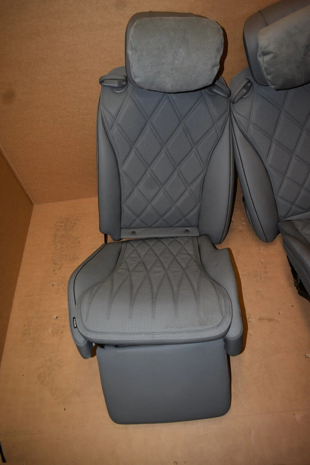 Mercedes w223 S klasse Sitze vorne Seat Interior Maybach V12 Grau