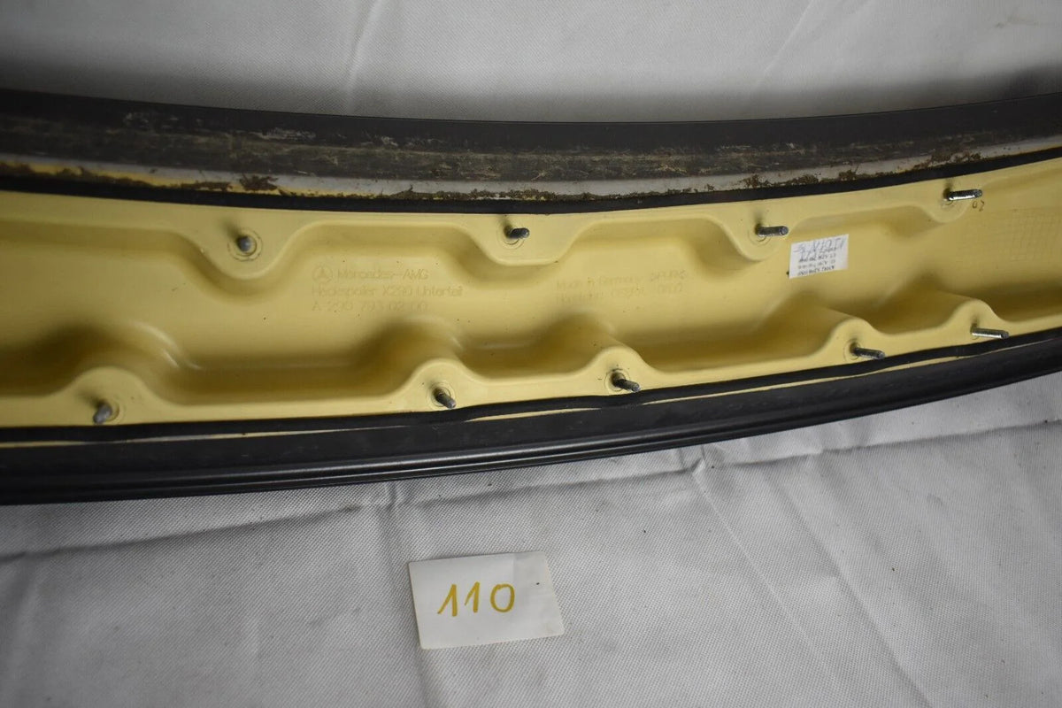 Original Mercedes AMG GT 290 X290 rear Spoiler Unterteil Selenit grau