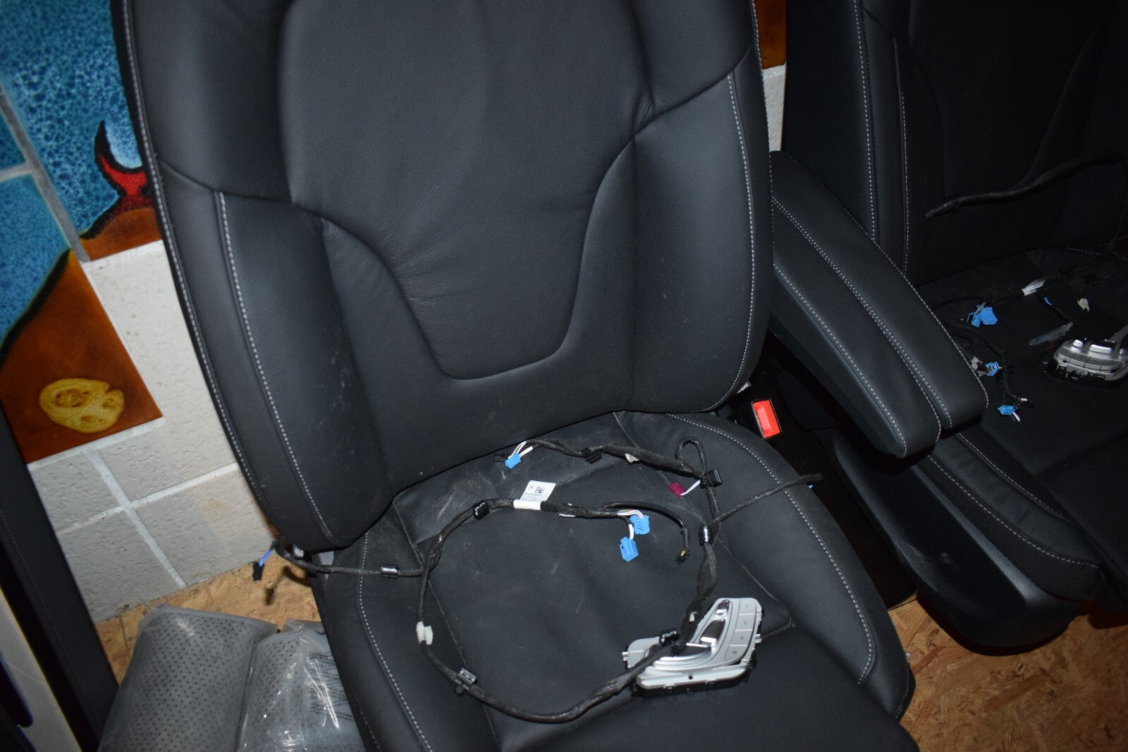 Original Mercedes w447 V Klasse Ledersitze Nachrüstung Leder elektrische Sitze