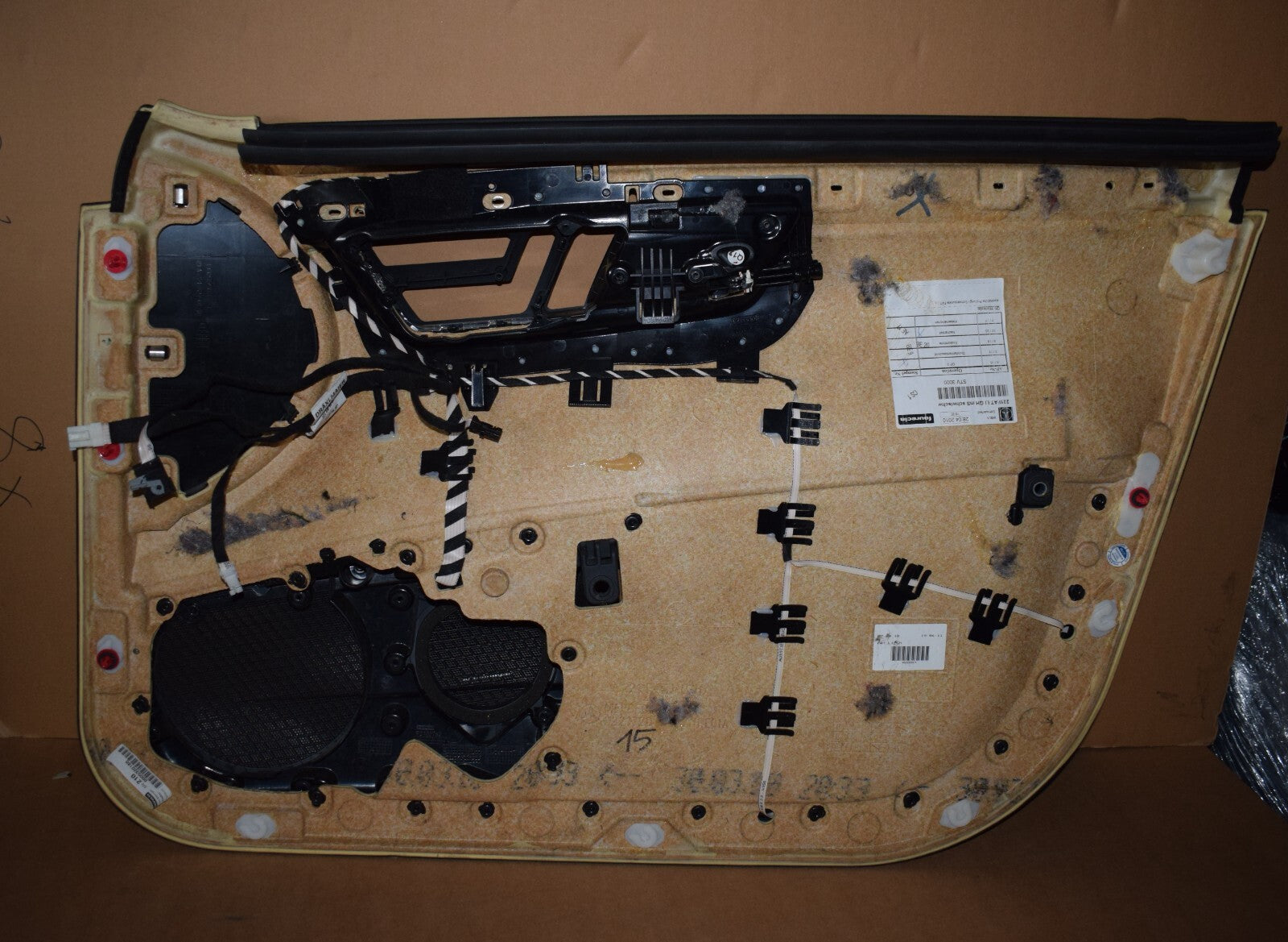 Original Mercedes S Klasse w221 Türverkleidung Türpappe vorne links