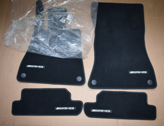 Original Mercedes w232 SL AMG Fußmatten Satz Velour schwarz