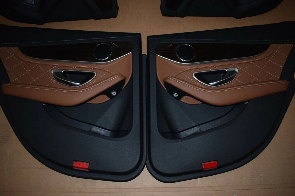 Mercedes w205 C Klasse 205 Ausstattung Designo Sitze Leder Sattelbraun AMG