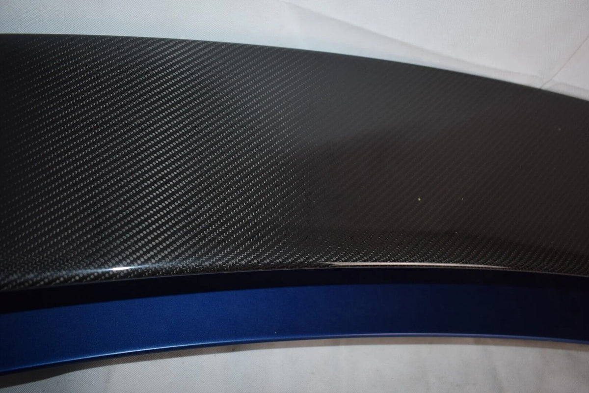 Original Mercedes AMG GT 290 X290 rear Spoiler Heckspoiler Carbon Spektralblau m